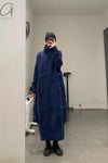 Daniel Andresen long skirt lark hidden blue